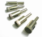 Diamantbohrer 4mm - Fliesenbohrer / Glasbohrer, mit Schaft